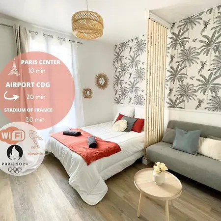 Studio 10Min Paris Centre I Cdg Drancy Exterior photo