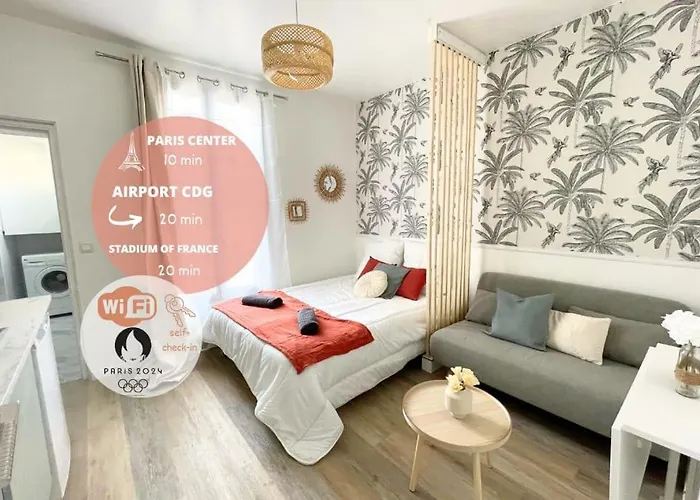 Studio 10Min Paris Centre I Cdg